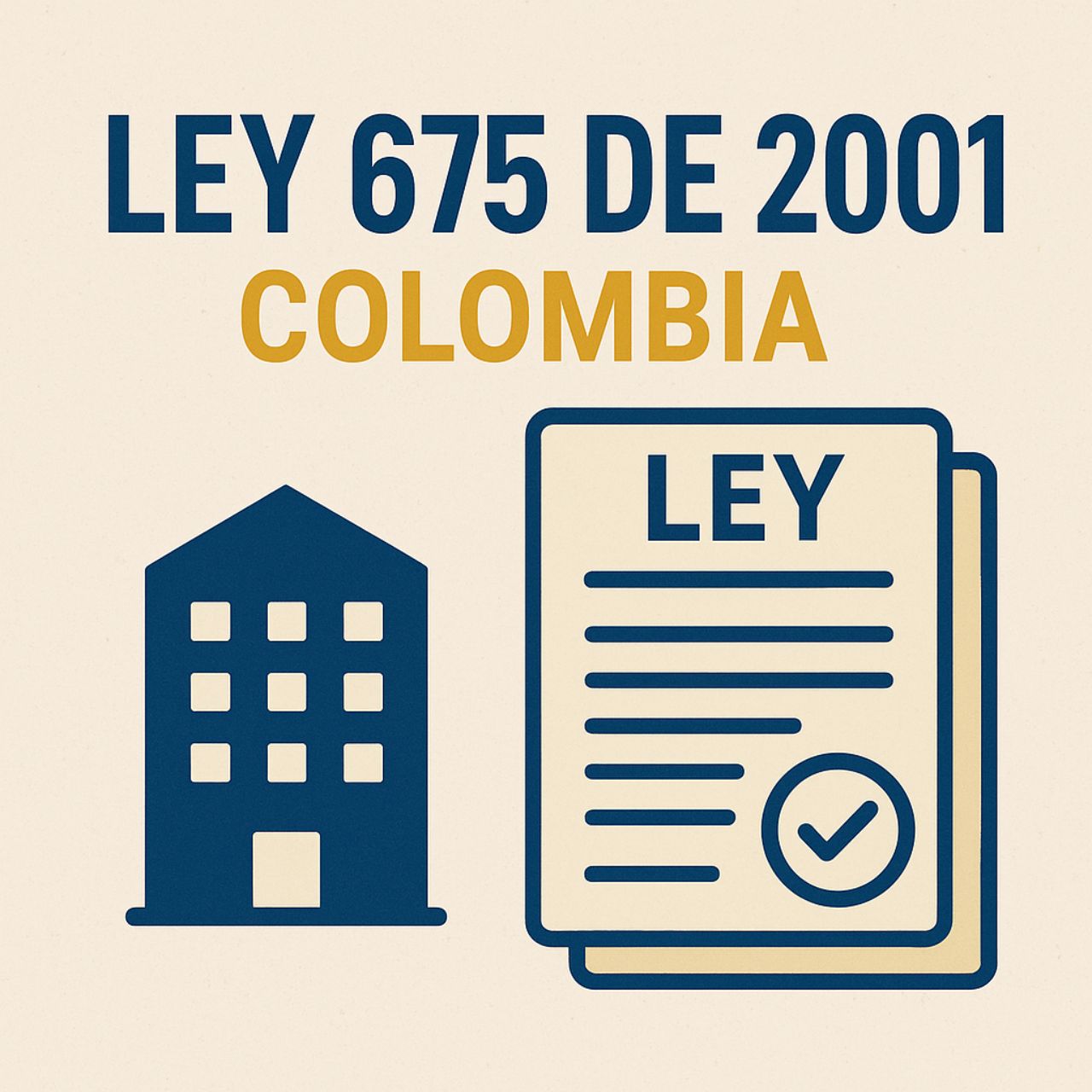 LEY 675 DE 2001