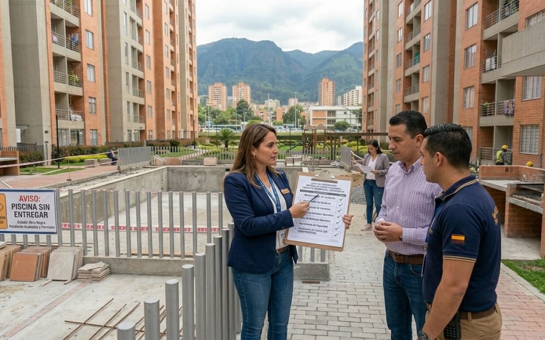 checklist entrega areas comunes